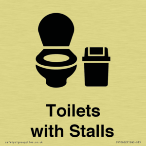 Toilets: Stalls with Sanitary Bin